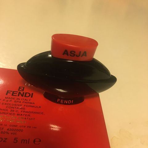 Fendi.  ASJA.  5 ml. Edp. Ny.