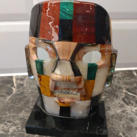 Maya stenmaske fra Mexico