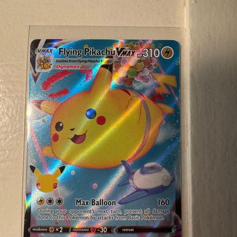 Flying Pikachu VMAX #7 Pokemon Celebrations