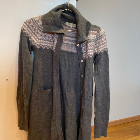 Kristine Vikse cardigan, lang modell