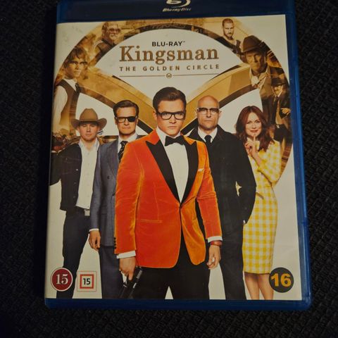 Kingsman The Golden Circle Blu-ray