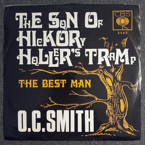 O.C.Smith - The son of hickory hollers tramp   7" 1968 Norsk