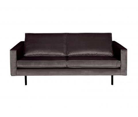 Velour sofa og stol