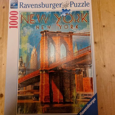 Ravensburger New York Retro puslespill