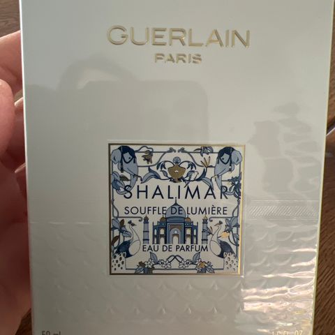 Sjelden og discontinued. Guerlain Shalimar Souffle De Lumiere EDP, 50 ml