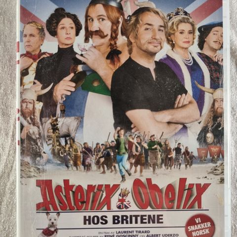 Asterix og Obelix hos Britene DVD norsk tekst
