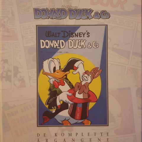 Donald Duck - De komplette årgangene, bind 2, som nytt.