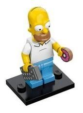 Ny Lego Simpsons Series 1 Homer Simpson - uåpnet