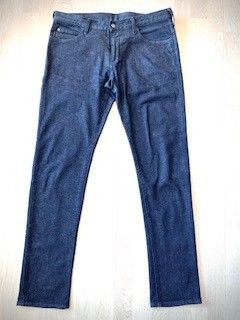 Armani Jeans herremodell J10 Regular, mørkeblå (str 33)