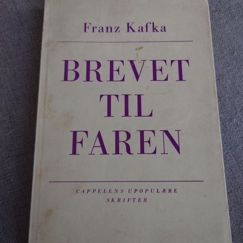 Franz Kafka - Brevet til faren