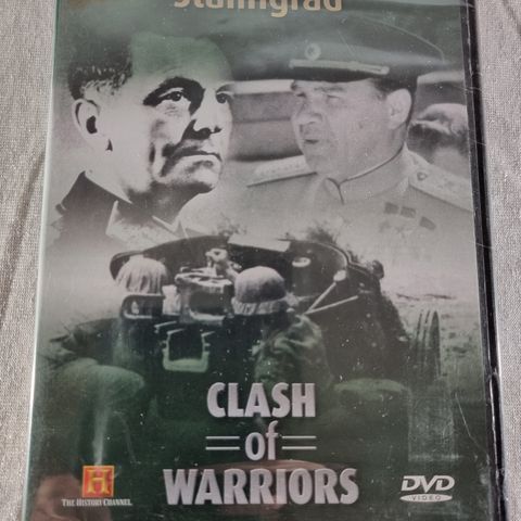 Clash of Warriors Paulus vs Chuikov DVD ny forseglet norsk tekst