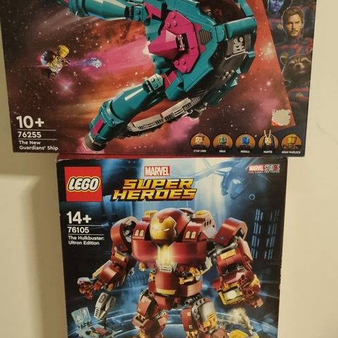 Lego Marvel Hulkbuster og nye Guardians skip