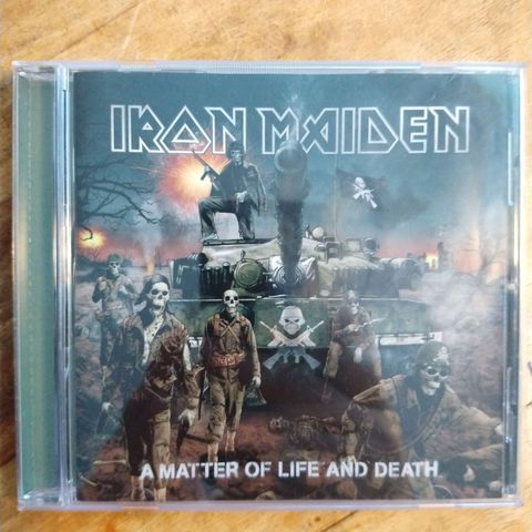 🤘🎵 Iron Maiden – A Matter of Life and Death (CD) 🎵🤘