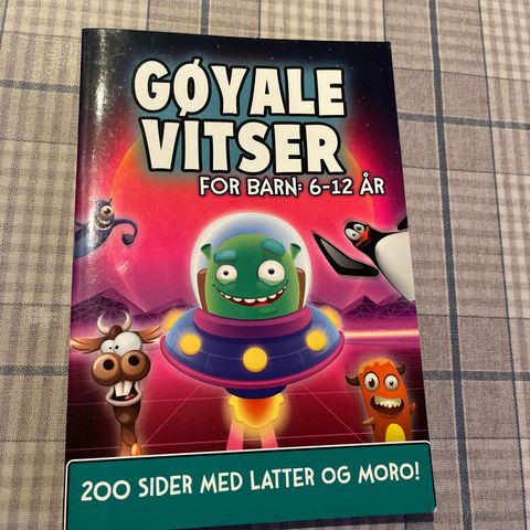 Gøyale vitser - For barn 6-12 år