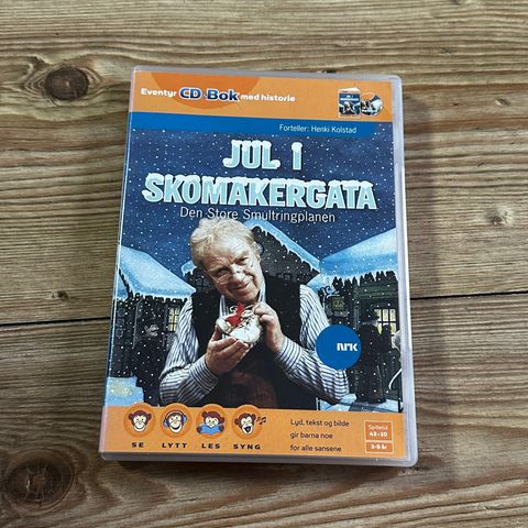 JUL I SKOMAKERGATA - Den Store Smultringplanen EVENTYR CD & BOK