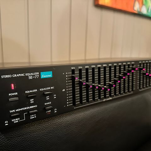 Sansui SE-77 Equalizer - strøken