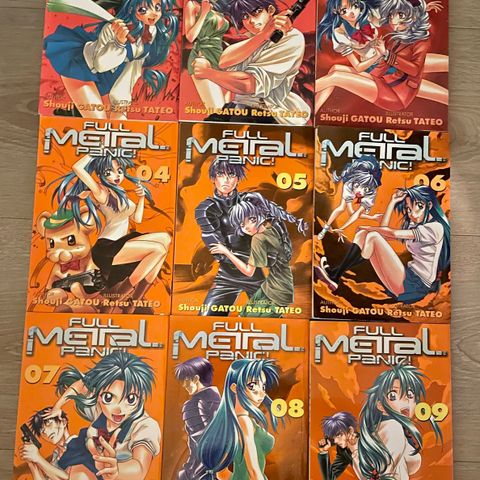 Manga: Full Metal Panic og Full Metal Panic Overload