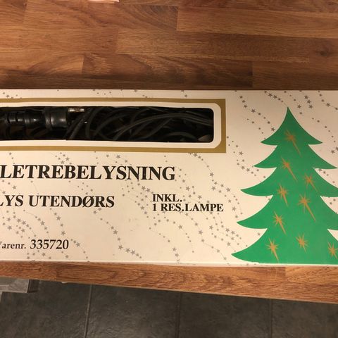 Juletrebelysning 15-lys utendørs