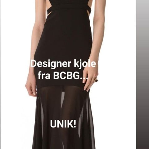 Til utleie- Unik Designerkjole  - BCBG limit edition