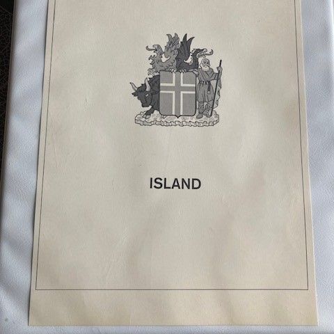 ISLAND KOMPLETT 1944/2000 Stemplet