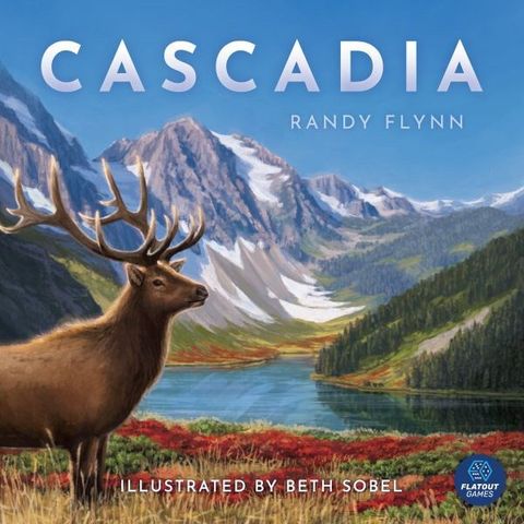 Cascadia brettspill, ny i plastforsegling