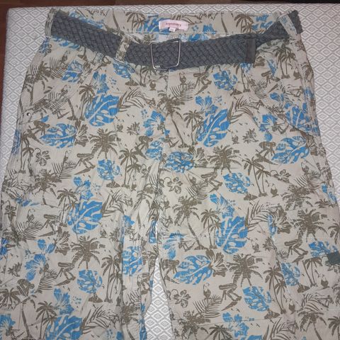 Lang shorts 54 med belte Hawaii surfe modell unisex