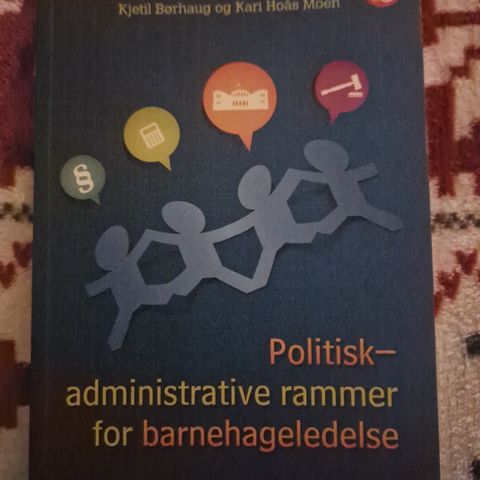 Politisk administrative rammer for barnehageledelse.