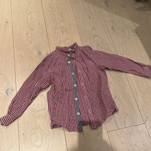 Skjorte og vest str 6 år, fra H&M