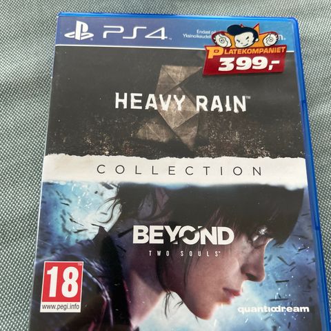 Heavy rain og Beyond PS4 spill