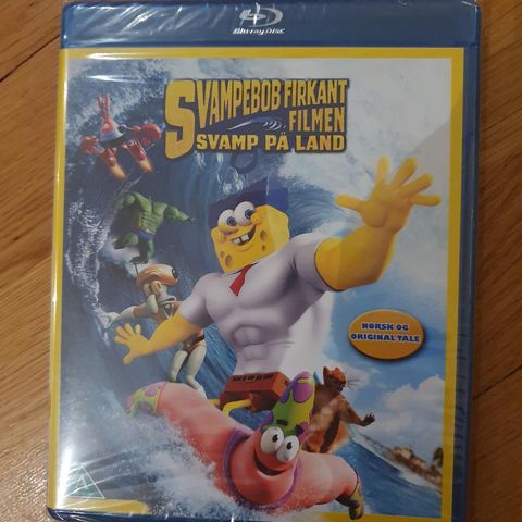 SVAMPEBOB FIRKANT FILMEN  I PLAST