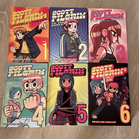 Scott Pilgrim komplett tegneserie