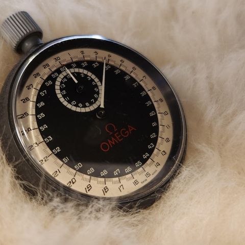 Omega Swiss Chronograph stoppeklokke (fra 1970)!!