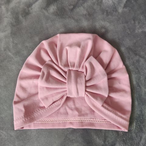 Pink bow hat