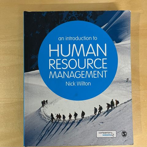 An introduction to human resource management, Nick Wilton
