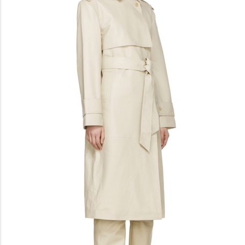 Trenchcoat i skinn fra Remain Birger Christiensen str M