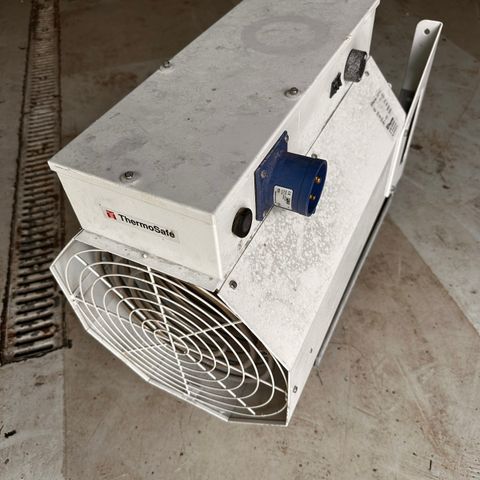 Thermosafe 230V 3fas 9kW montert på hjul selges