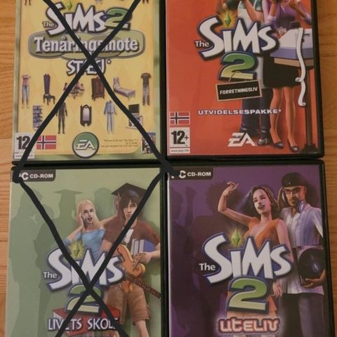 The Sims, PC-spill. Pent brukt