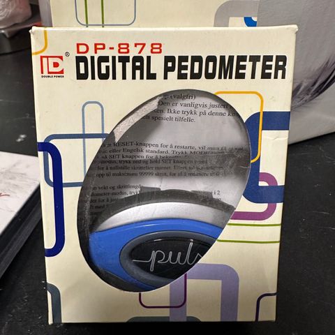 Ny digital pedometer/skritteller