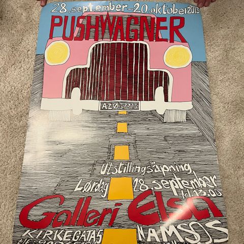 Pushwagner plakat