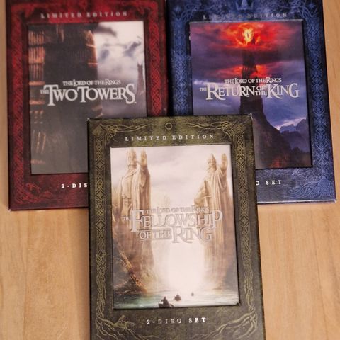 The Lord of The Rings 1 - 3  Limited Edition  ( DVD )