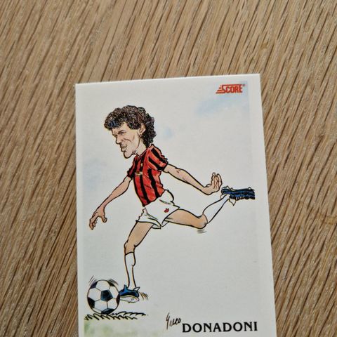 Roberto Donadoni A.C. Milan Score 1991
