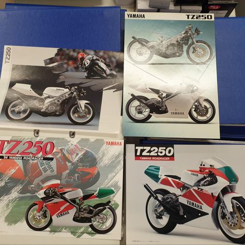 Yamaha TZ 250 Brosjyrer