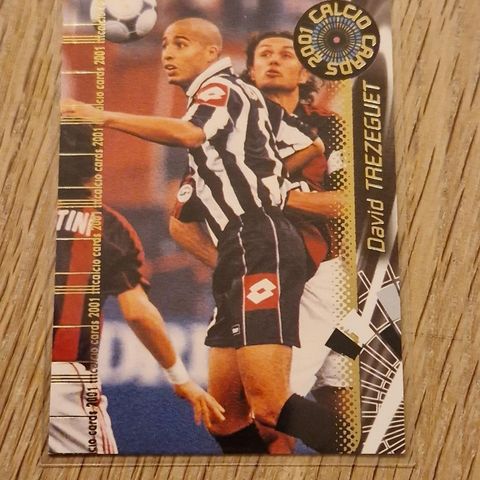 David Trezeguet Panini Calcio 2001