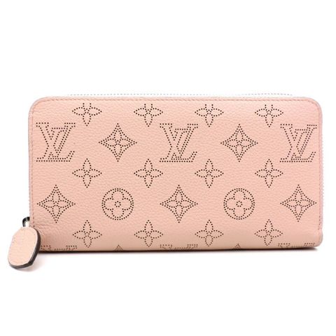 LOUIS VUITTON Mahina Zippy Women's Long Wallet  Magnolia [Pink]