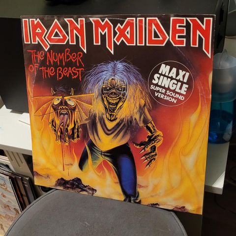 Iron Maiden the number of the beast/remember tomorrow EP single 12", 45rpm