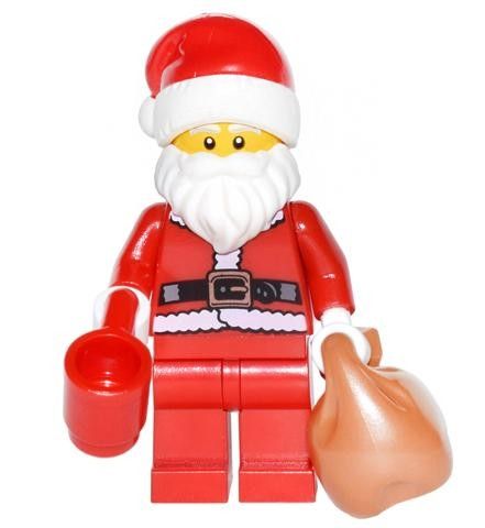 Lego City Santa minifiguren
