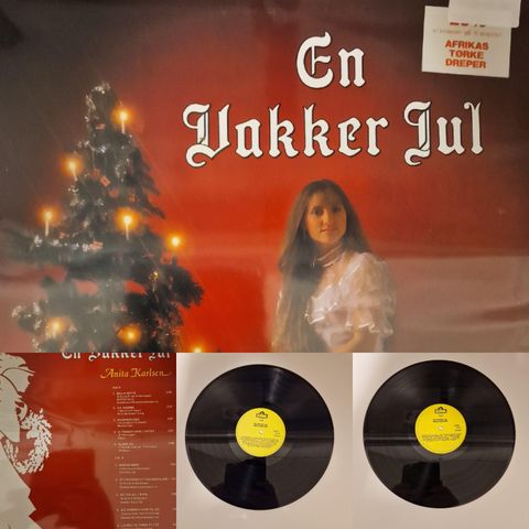 EN VAKKER JUL/ANITA KARLSEN - VINTAGE/RETRO LP-VINYL (ALBUM)