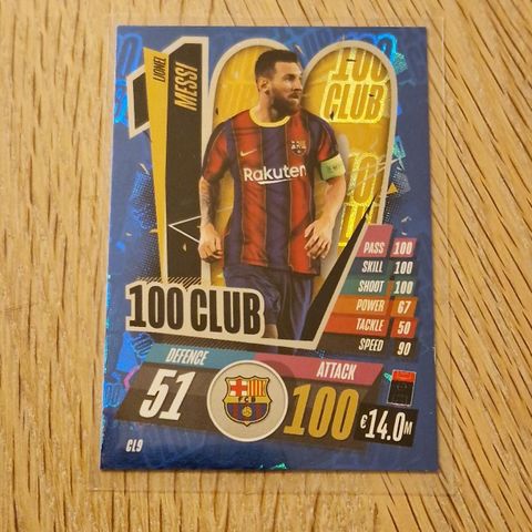 Lionel Messi 100 Club