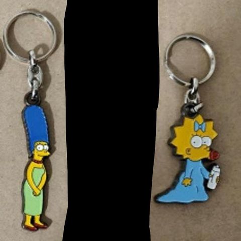 Ny ekte Simpsons nøkkelring