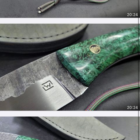 Malachit knive